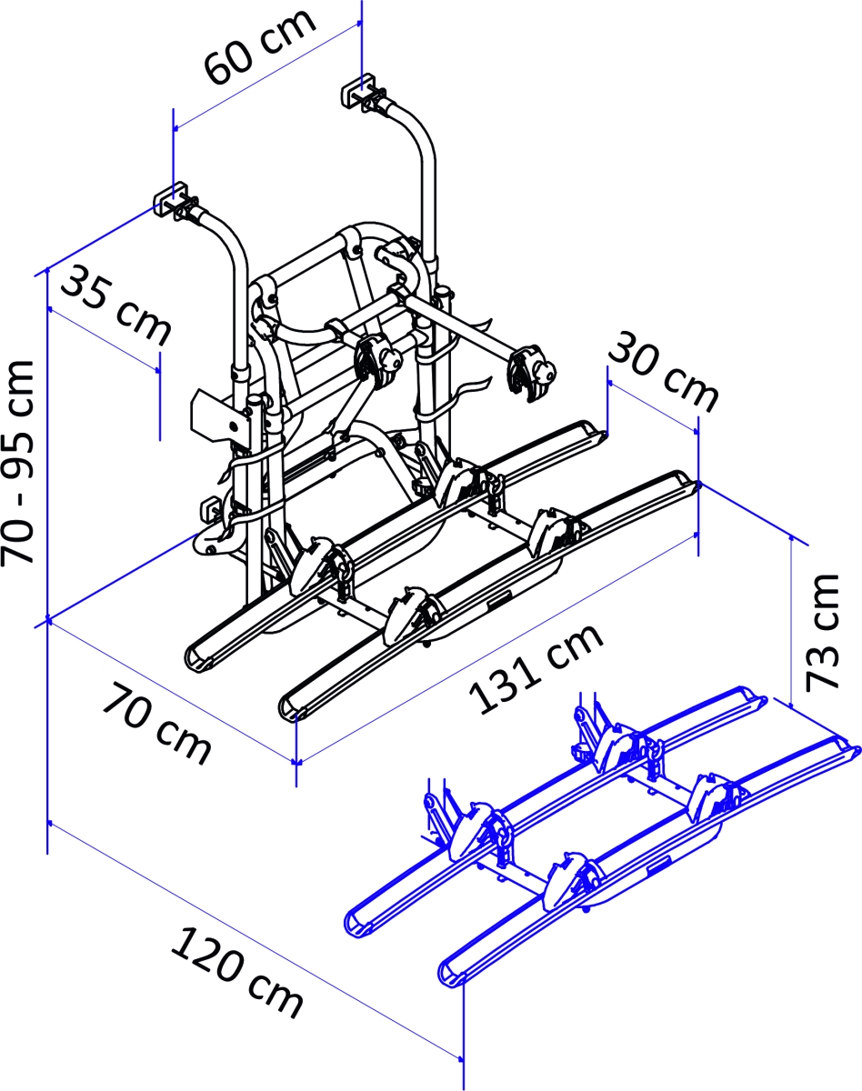 THULE Lift V16 manuell (Handkurbel)