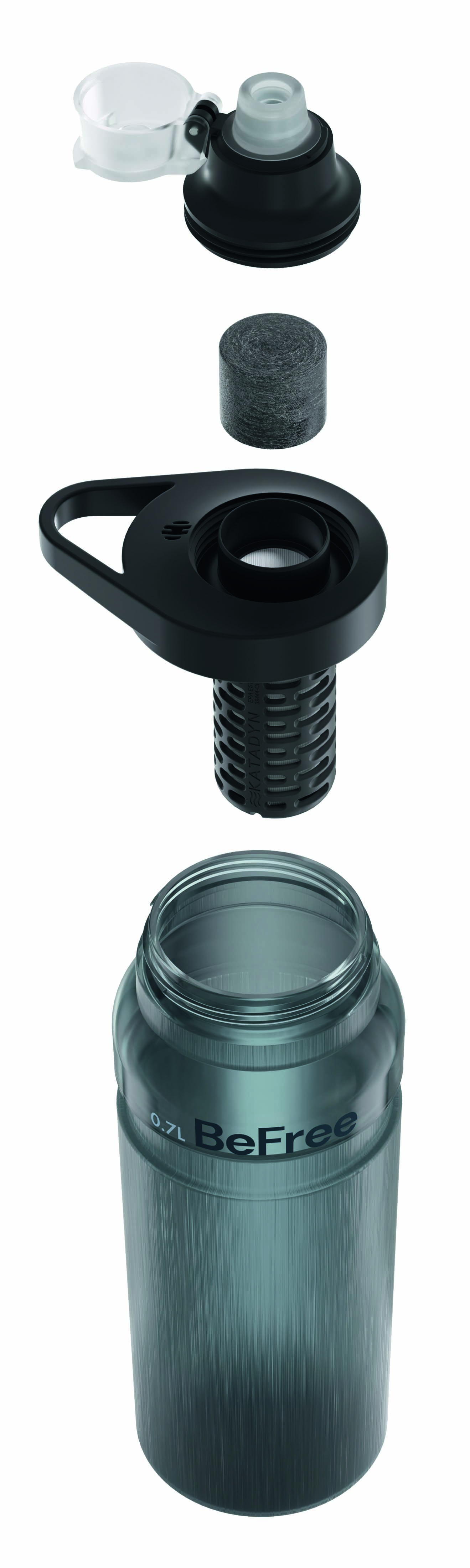 Katadyn BeFree AC Bottle 0,7l - Smoke