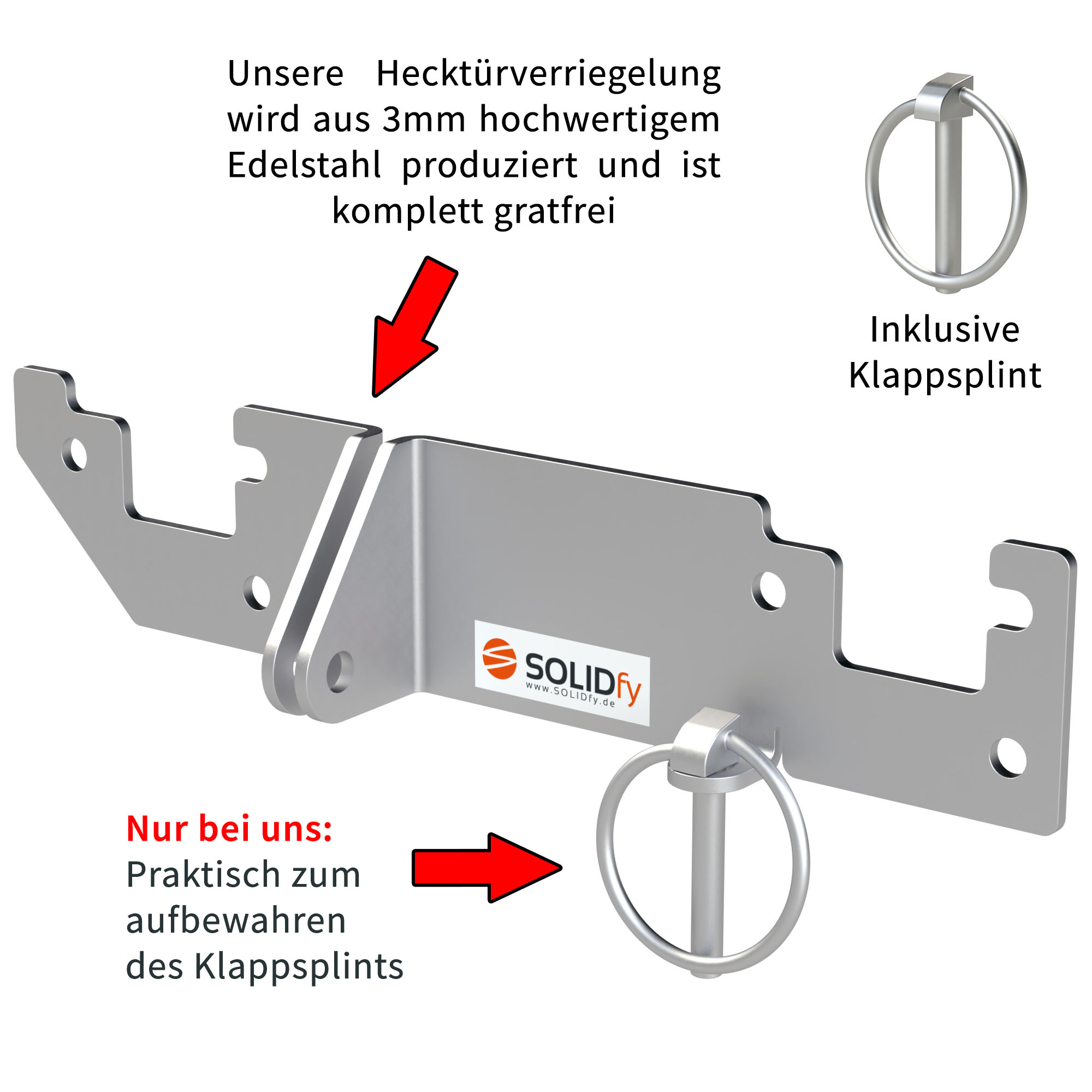 SOLIDfy Einbruchschutz Hecktür Ducato H1/H2 ab 2006