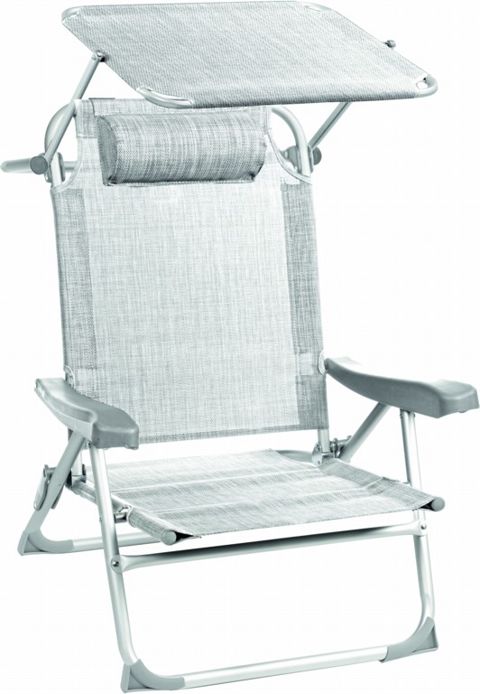 Brunner Strandstuhl MAKAI weiß