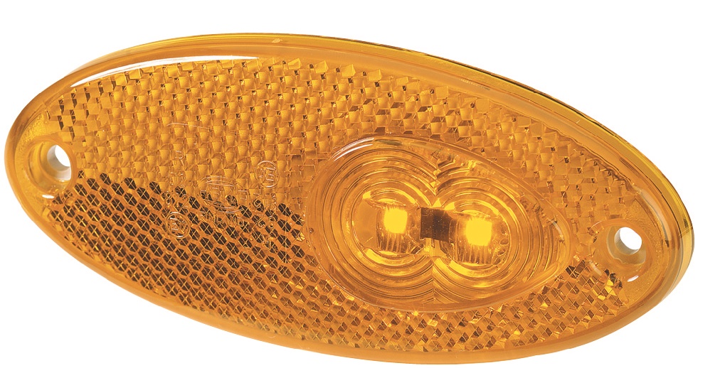 LED-Seitenmarkierungsleuchte oval