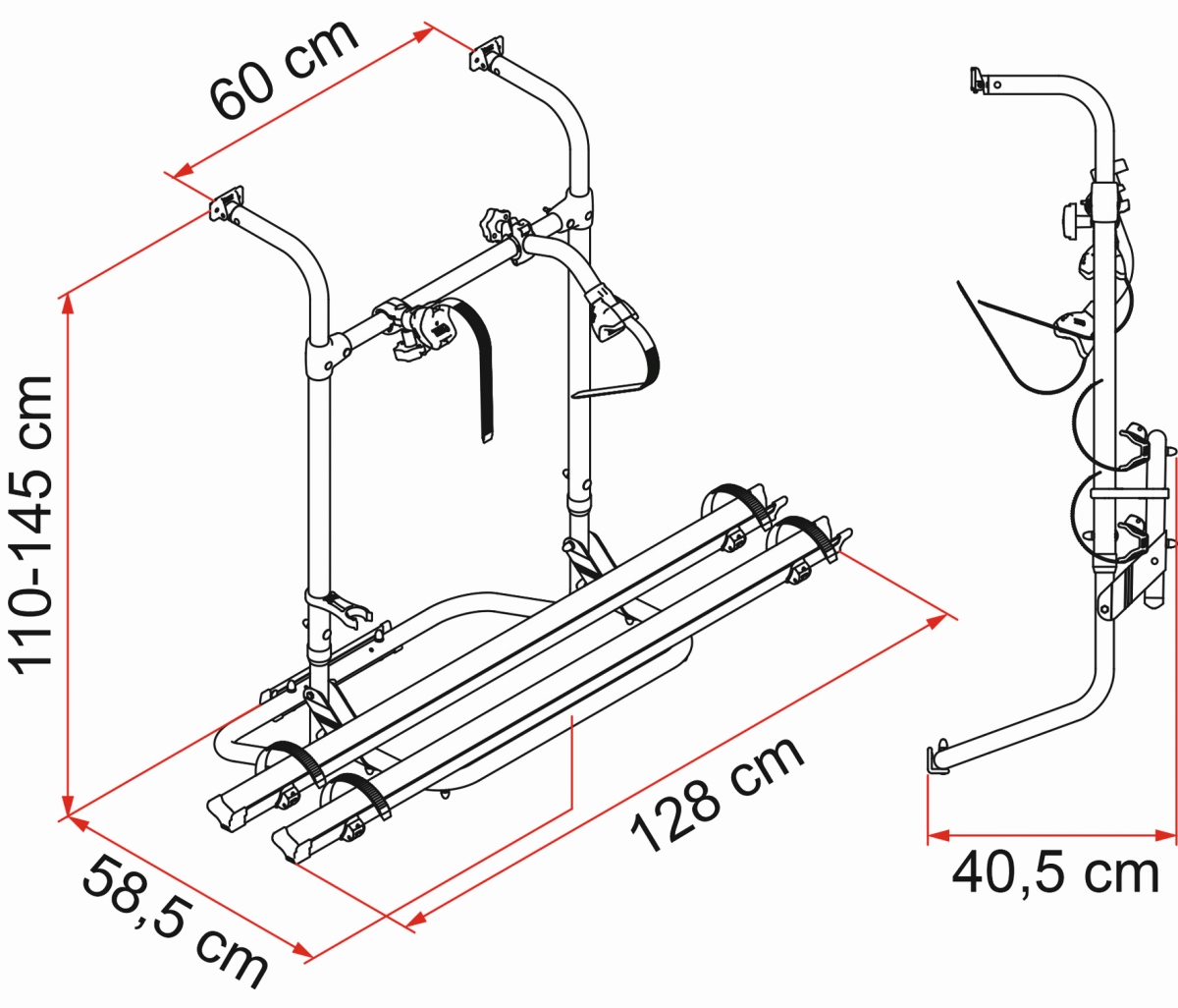 Fiamma CARRY-BIKE Simple Plus 200