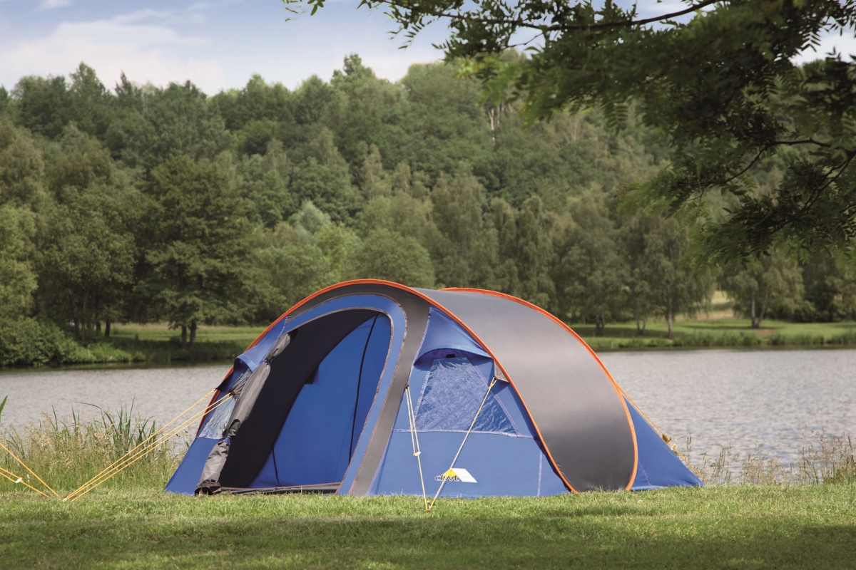 dwt Pop-Up-Zelt FLEXI blau