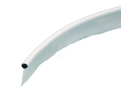 Textilkeder weiß 7x25 mm (Meterware)