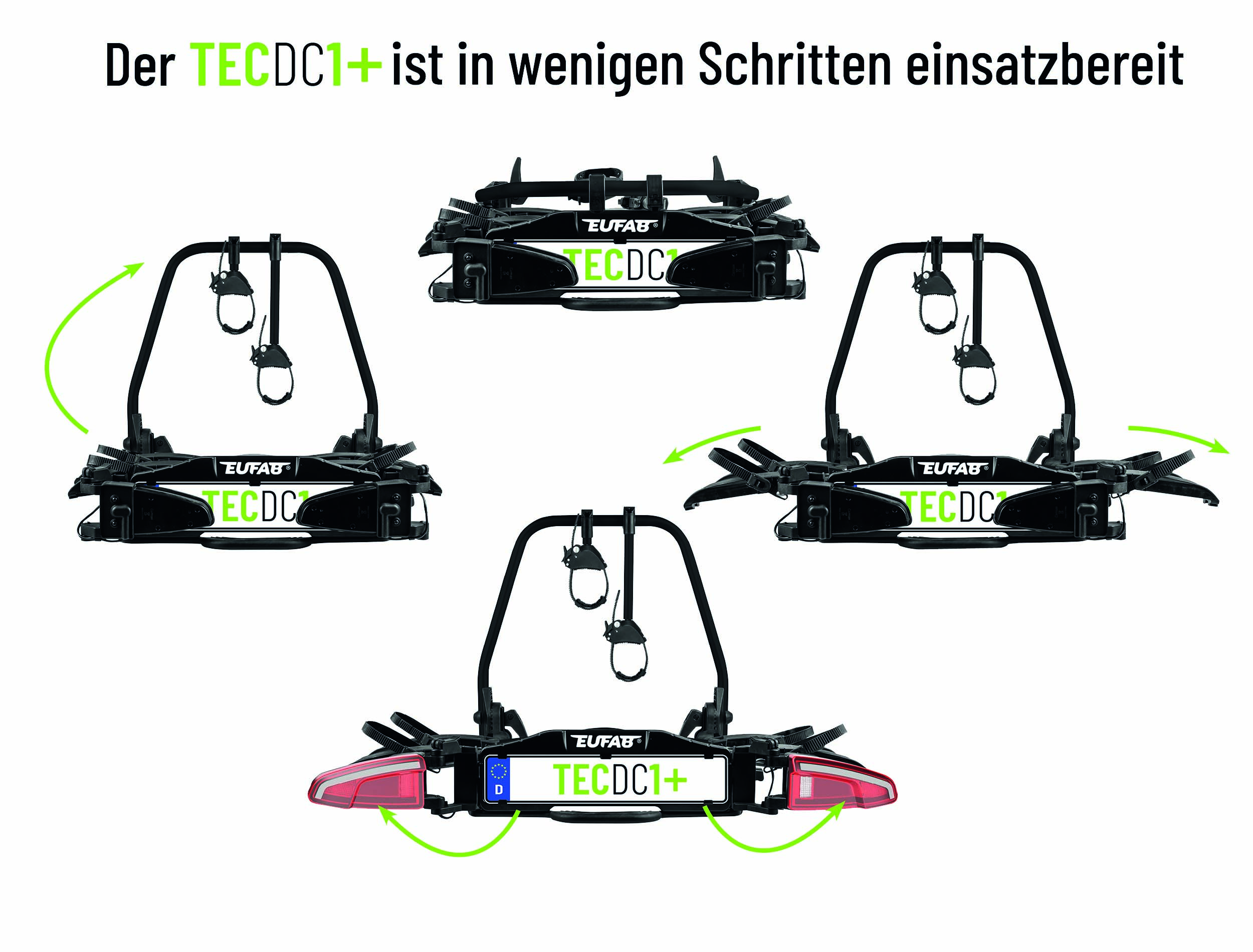 EUFAB Fahrradträger TECDC1+