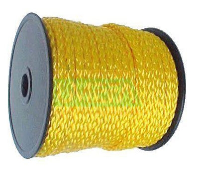 Sicherheits-Zeltleine gelb, 5 mm, 30 m