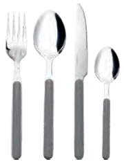 Brunner Besteckset DELICE grau