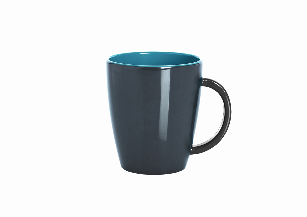 Gimex Henkelbecher grau-blue Gimex Henkelbecher grau-blue