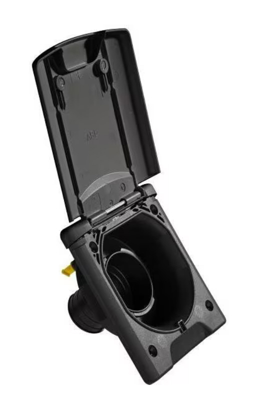 Trinkwasser-Einfüllstutzen-Set schwarz