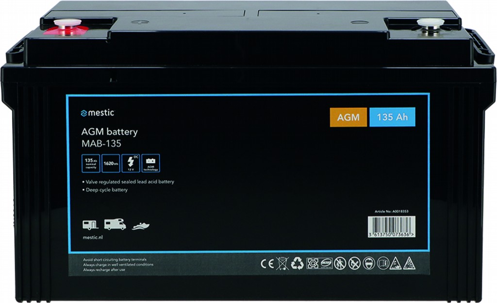 Mestic AGM Batterie MAB-135