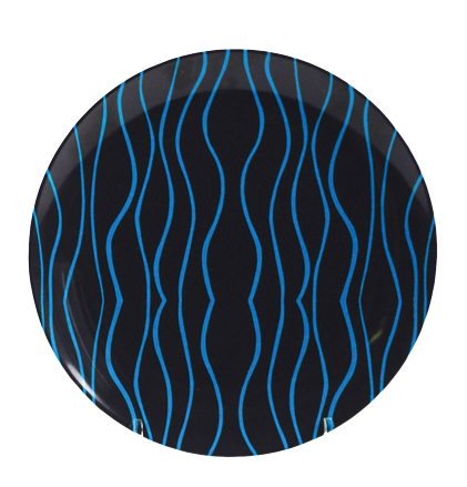 Gimex Essteller grau-blue 25,5 cm Gimex Essteller grau-blue 25,5 cm