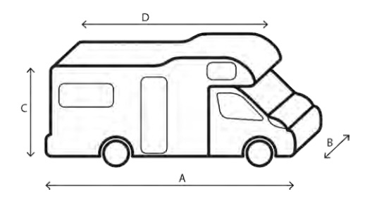 Brunner Schutzhülle Camper 12M 500-550