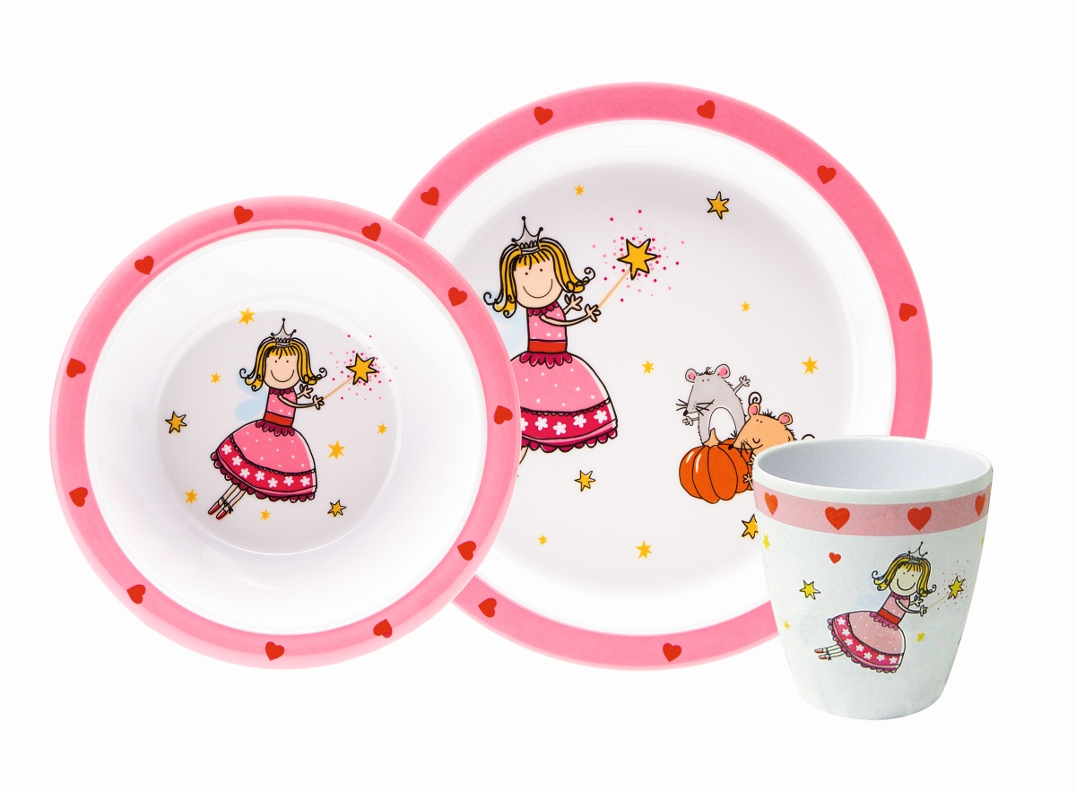 Gimex Kindergeschirrset Zauberfee 3 tlg.