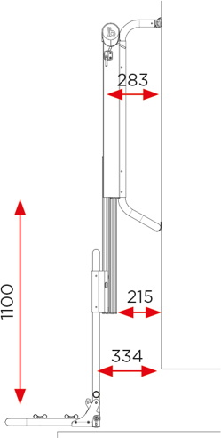 BR-Systems BIKE LIFT - Rail