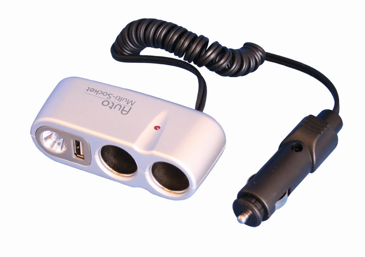 Doppelsteckdose mit USB
