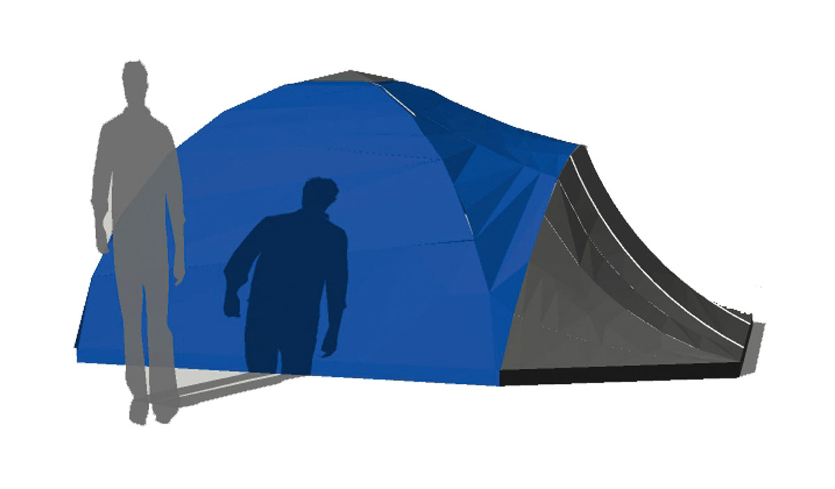 Kuppelzelt DUNLOP, 3-4 Personen Kuppelzelt DUNLOP, 3-4 Personen