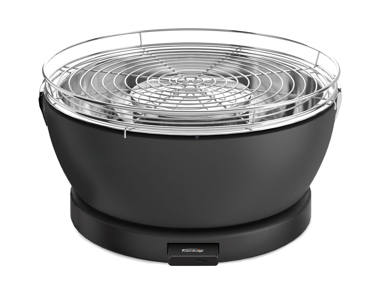 Feuerdesign Tischgrill Vesuvio anthrazit