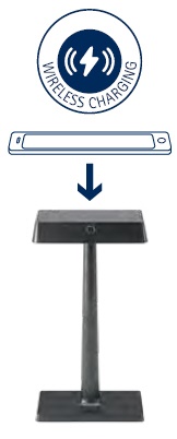 Sigor NUINDIE QI charge Akku-Tischleuchte weiß Sigor NUINDIE QI charge Akku-Tischleuchte weiß