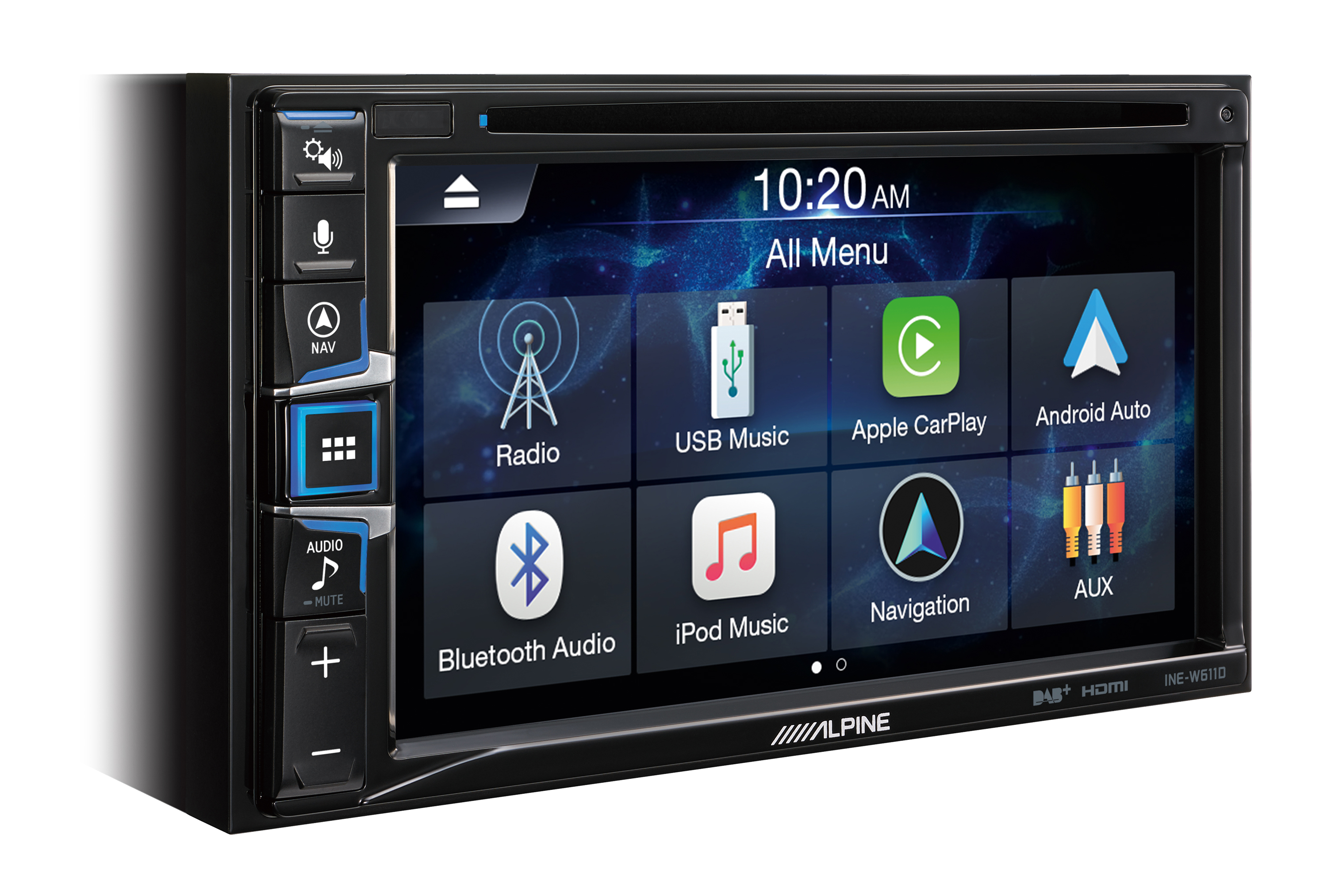 ALPINE Navigationssystem INE-W611DC
