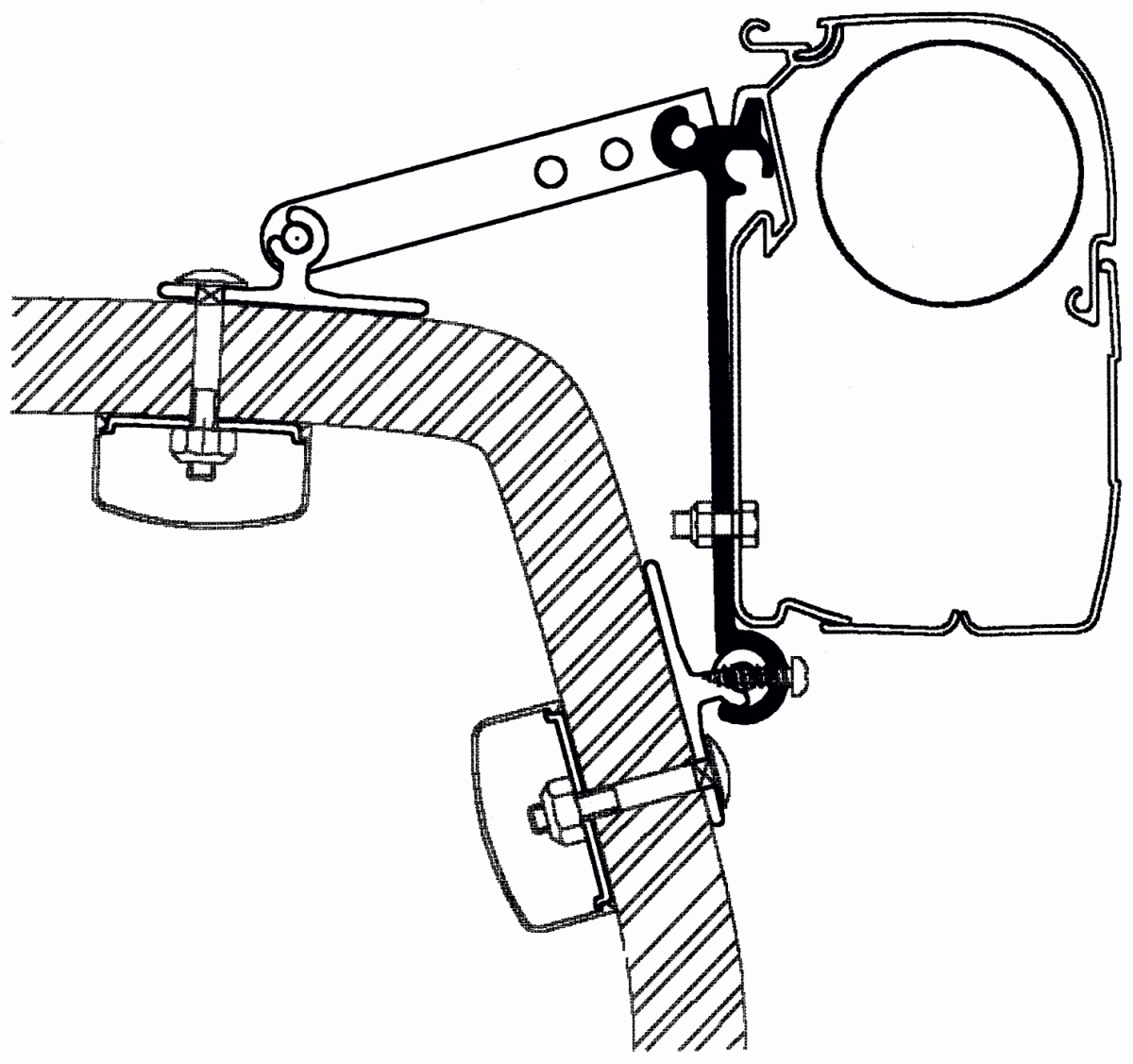 Thule Omnistor Universal Adapter 3er Pack