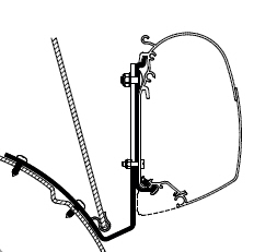 Thule Adapter T 4200 VW T4 Lift Roof