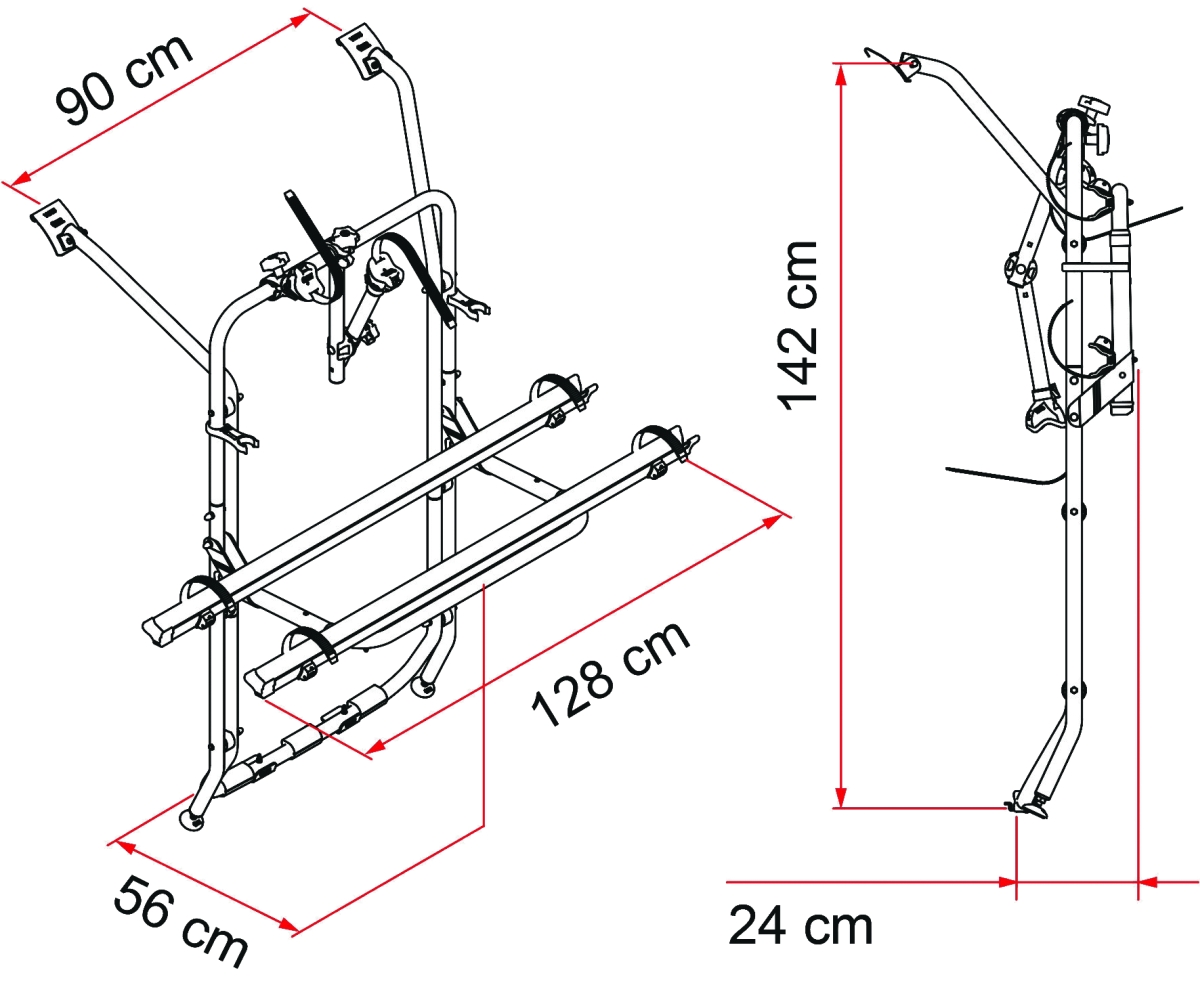 Fiamma CARRY-BIKE VW T5 Mod. 23