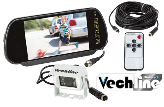 Mestic Rückfahrvideosystem MC-300 weiß Mestic Rückfahrvideosystem MC-300 weiß