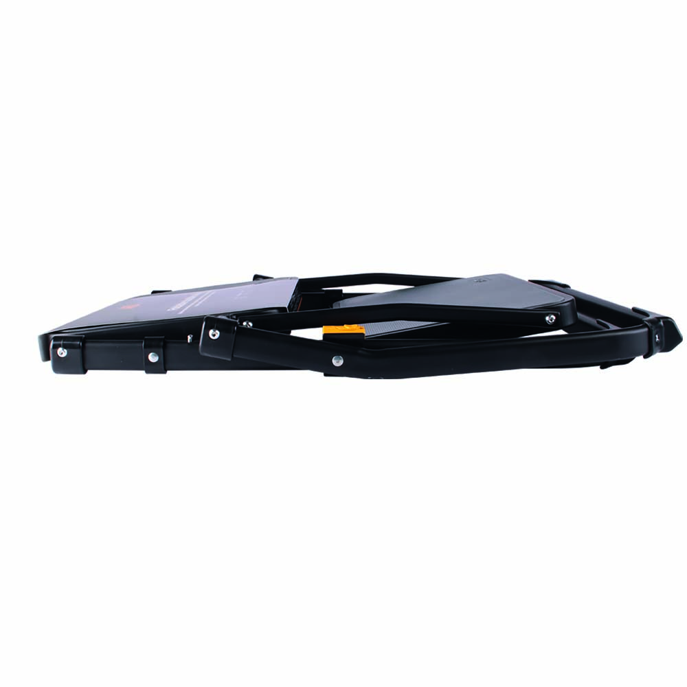 HTD Faltbare Doppeltrittstufe mattschwarz