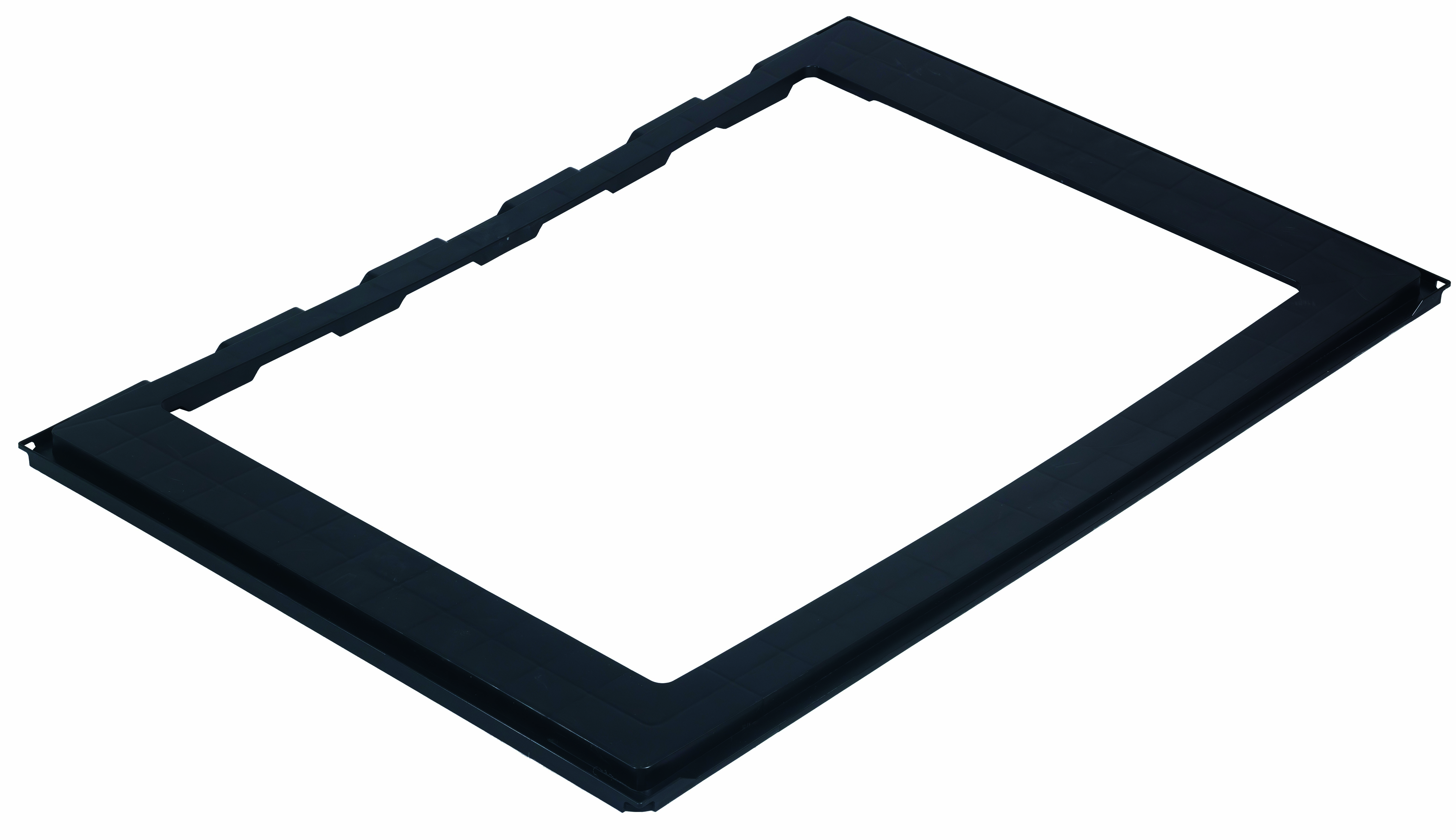 MPK Adapterrahmen FD 700x500 mm Front schwarz