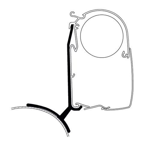 Thule Adapter T 4200 Transit/Tourneo Custom V710