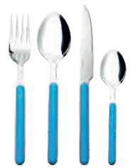 Brunner Besteckset DELICE blau