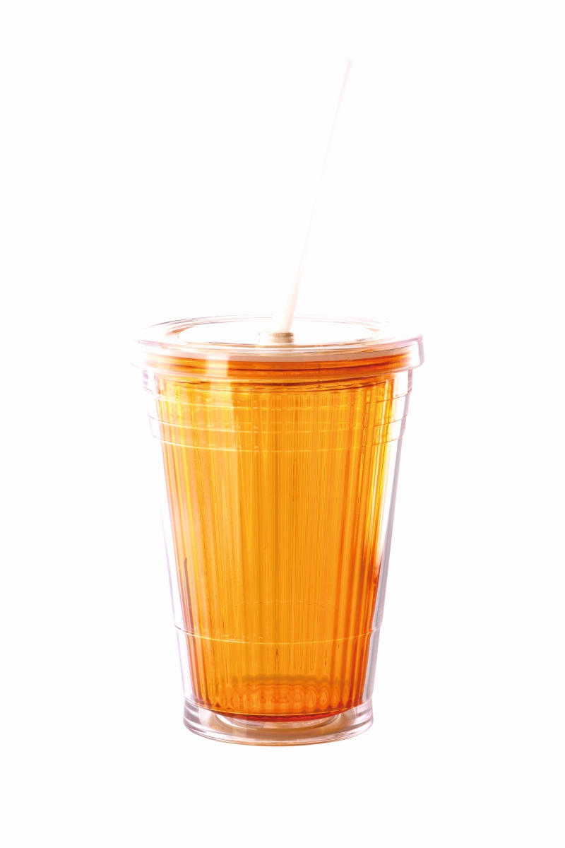Gimex Becher mit Strohhalm lime Gimex Becher mit Strohhalm lime