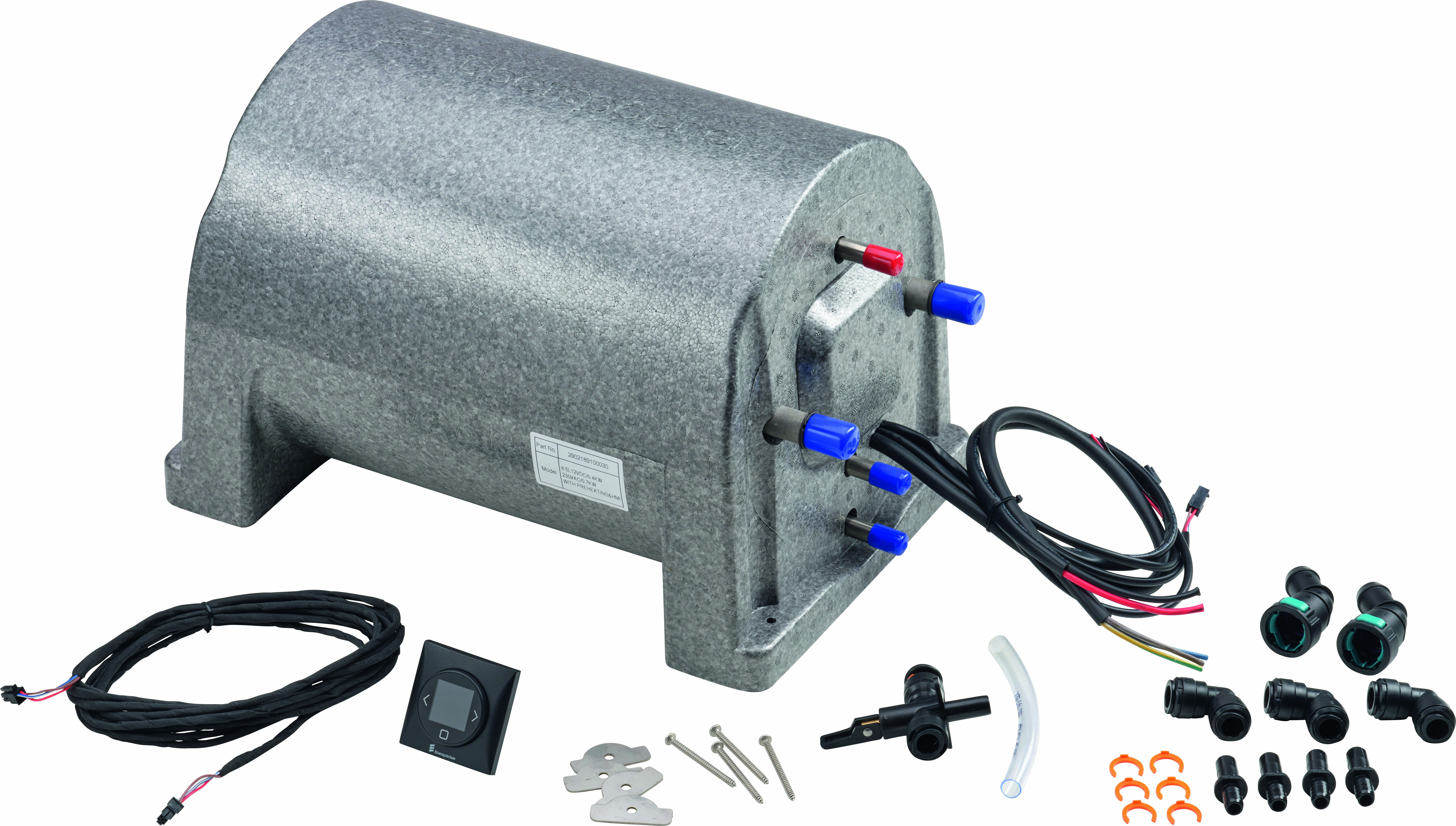 Eberspächer E-Boiler m. Bedieneinheit u. Pre-heating