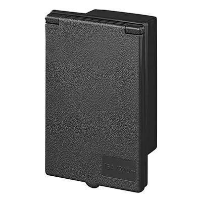 CEE-Einspeisestecker schwarz CEE-Einspeisestecker schwarz