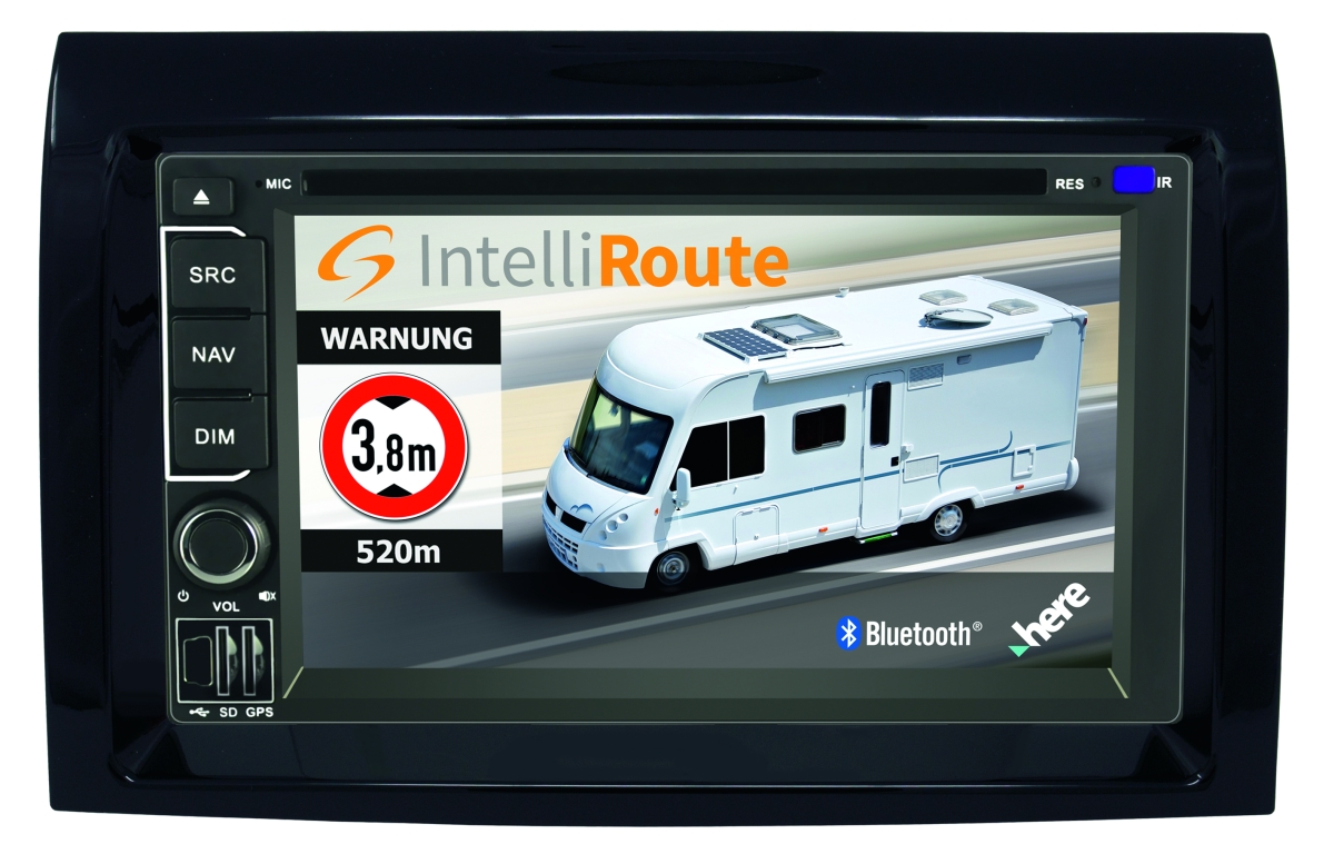 Car Guard Navigation IntelliRoute CA9100 Ducato