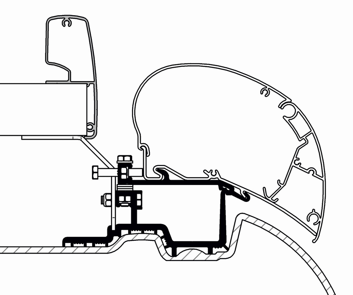 Thule Sprinter/VW Crafter Adapter