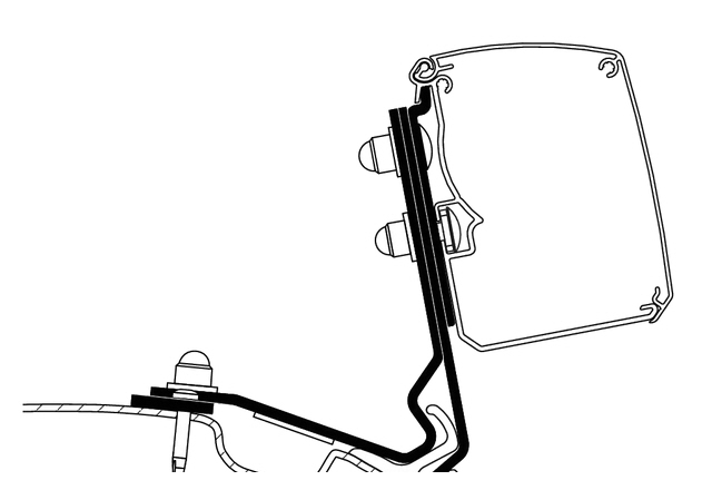 Thule Adapter 3200 Citroen Holidays MaxPaket