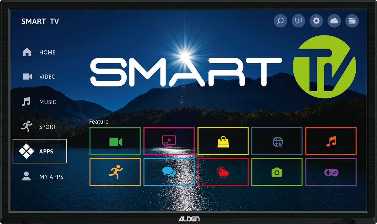 ALDEN Smartwide LED TV
