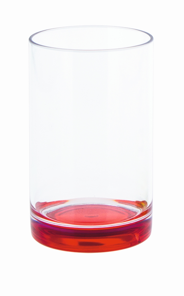Gimex Trinkglas Boden rot Gimex Trinkglas Boden rot