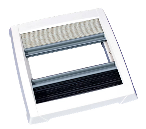 MPK Nachrüst-Plisseerahmen 280 x 280 mm