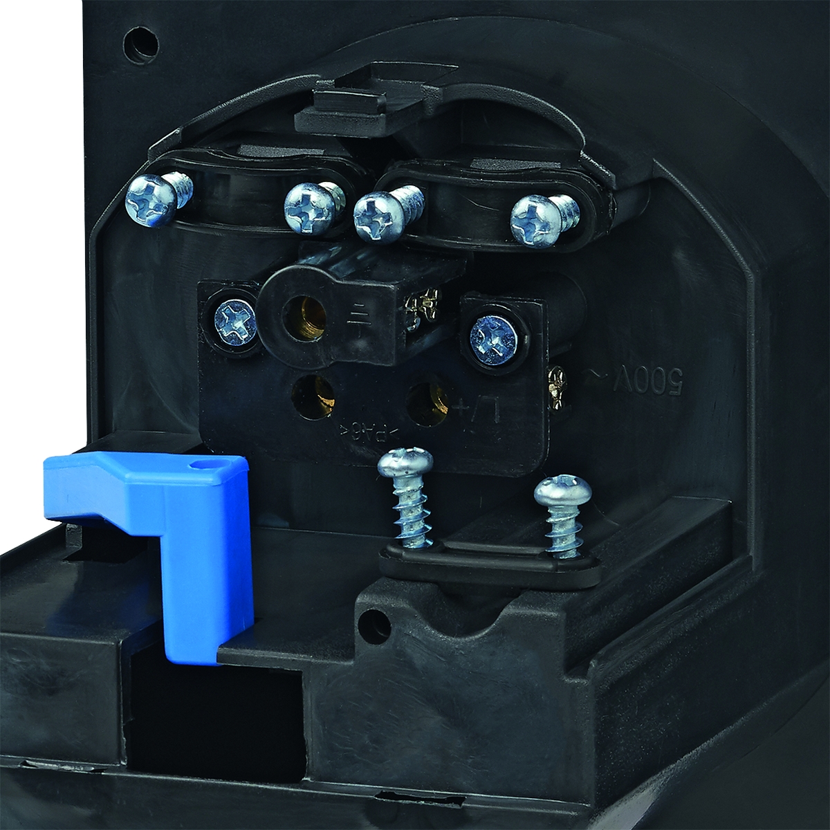 CEE Einspeisestecker schwarz CEE Einspeisestecker schwarz