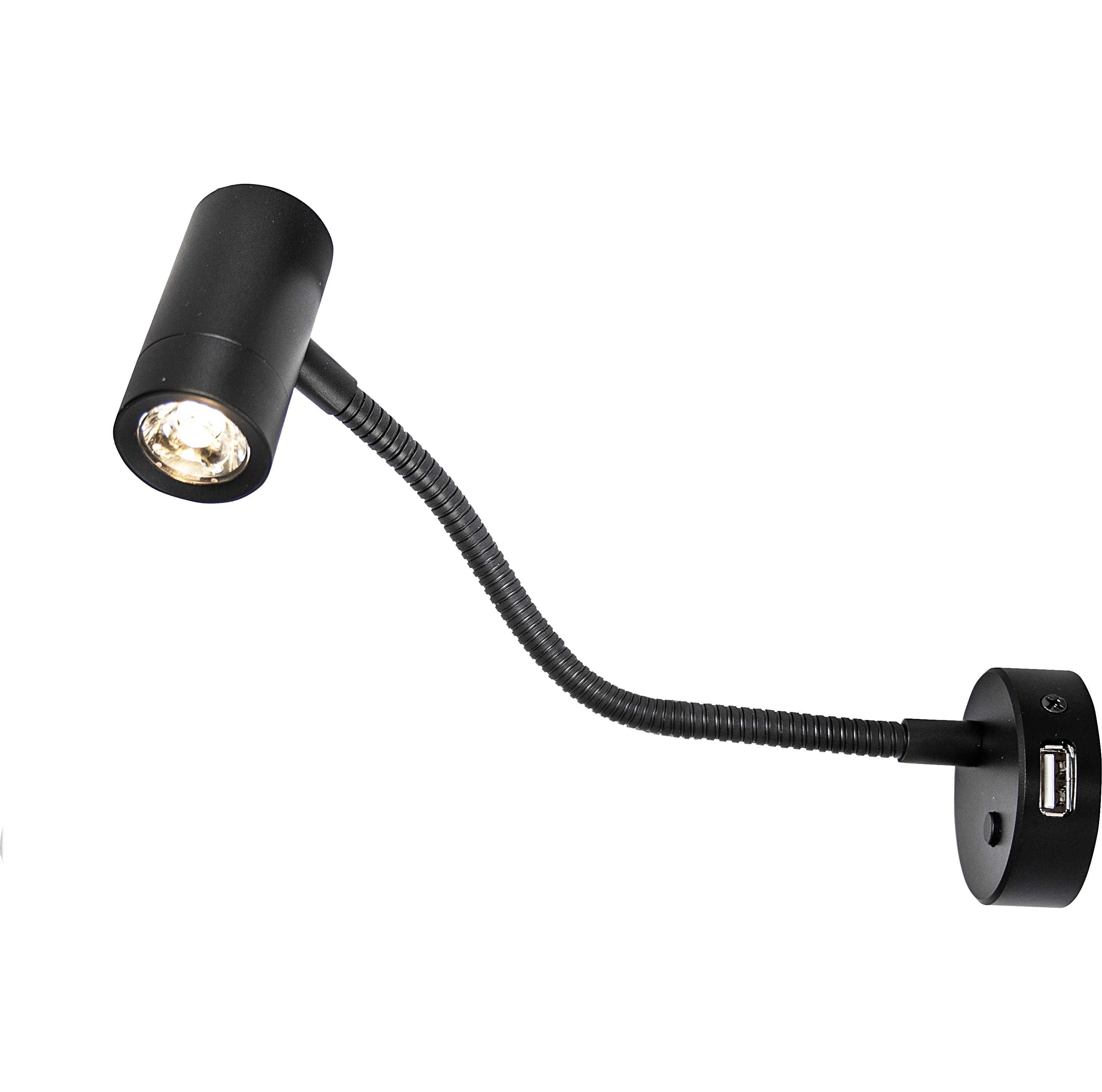 LED-Spot Mini Tube D4 flex satin-schwarz