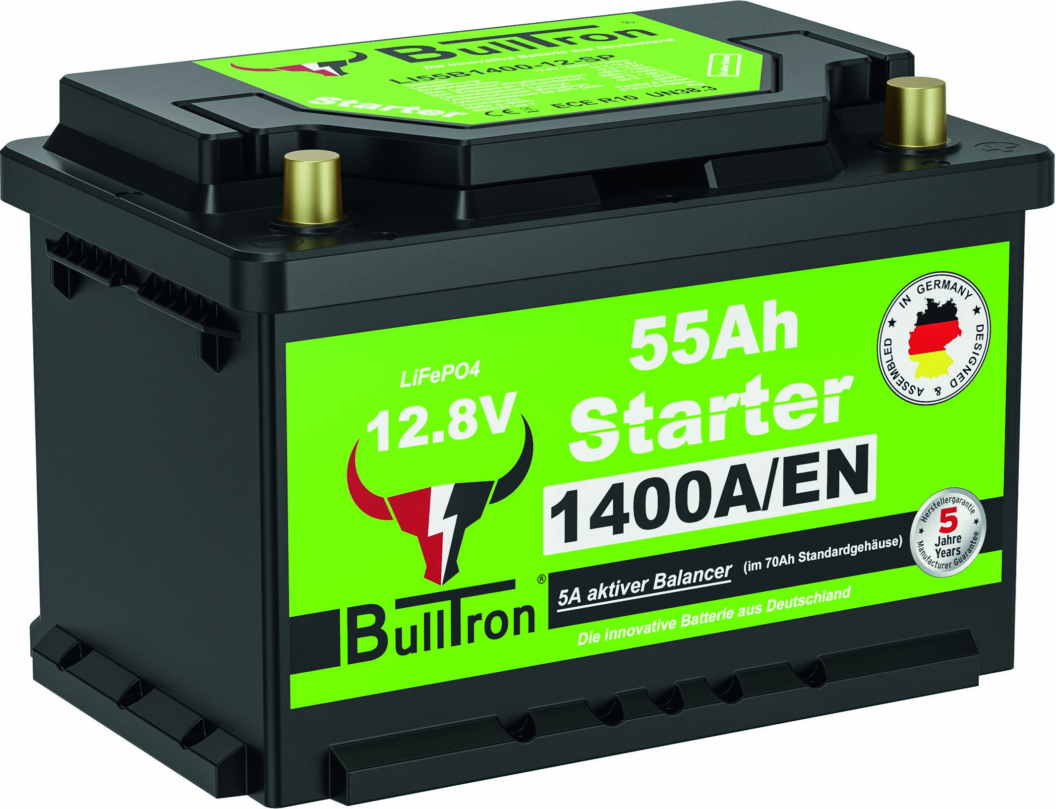 Bulltron Lithiumbatterie 55Ah Starter