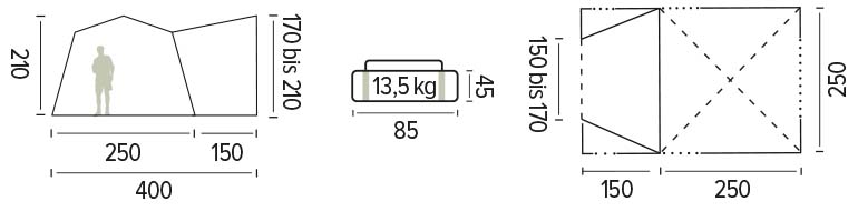 Brunner Heckzelt FUJI