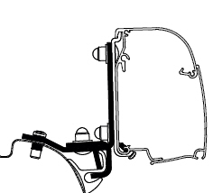 Thule Adapter T 4200 VW T5/T6 Brandrup TOP-Rail G2 (2 St.)