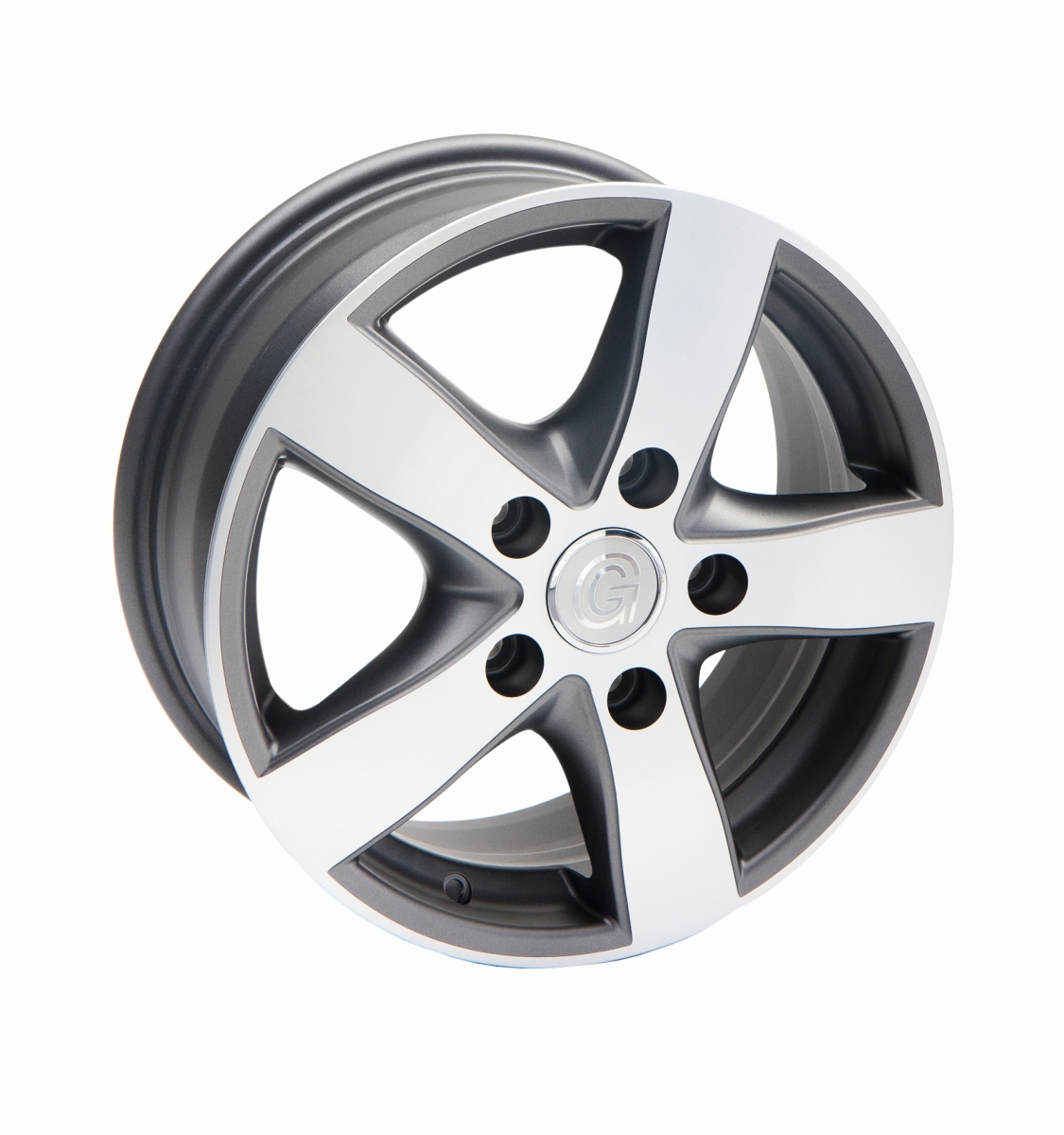 Goldschmitt Alufelge GSM4 - 6,0 x 15" Anthracite Polished Matt
