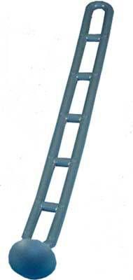 Nietkopf-Abspanner 24 cm, grau 5er Pack
