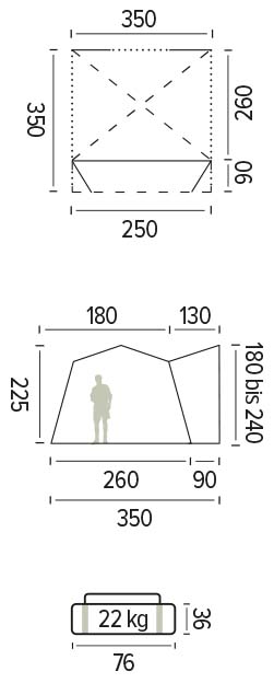 Trigano Reisemobilvorzelt Santa Clara