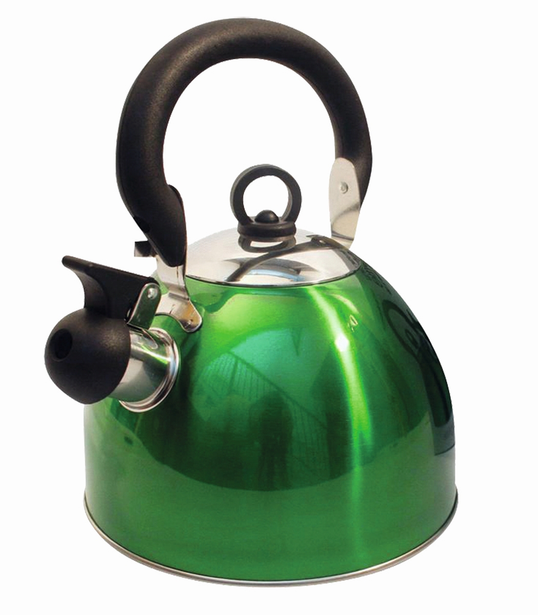 Flötenkessel grün 2,5 l Flötenkessel grün 2,5 l
