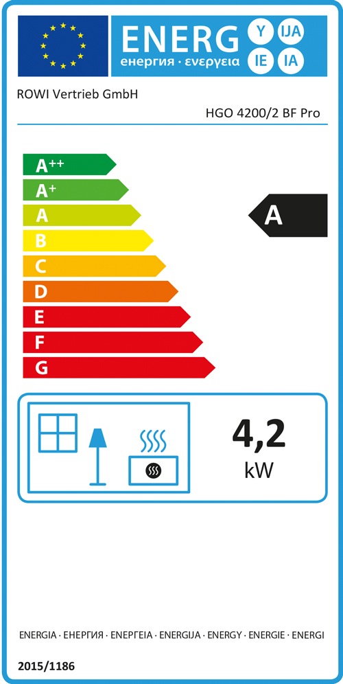 Rowi Gas-Heizgerät BLUE FLAME 4200